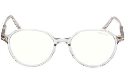 Okulary korekcyjne Tom Ford FT5910-B 020 Okrągłe Szare