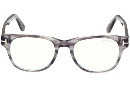 Okulary korekcyjne Tom Ford FT5898-B 020 Kwadratowe Szare