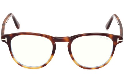 Okulary korekcyjne Tom Ford FT5899-B 056 Kwadratowe Havana