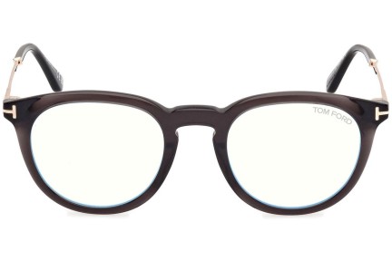 Okulary korekcyjne Tom Ford FT5905-B 005 Okrągłe Czarne