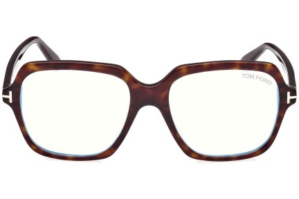 Okulary korekcyjne Tom Ford FT5908-B 052 Kwadratowe Havana