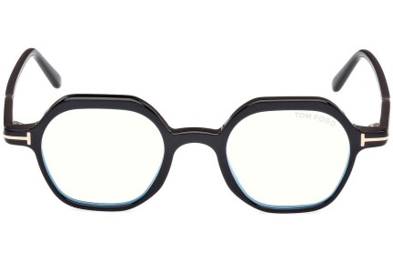 Okulary korekcyjne Tom Ford FT5900-B 001 Nieregularny Czarne