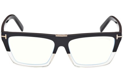 Okulary korekcyjne Tom Ford FT5912-B 005 Kwadratowe Czarne