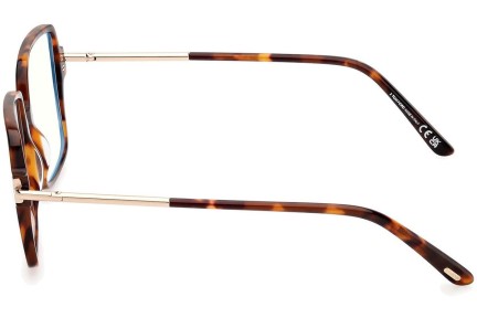 Okulary korekcyjne Tom Ford FT5915-B 052 Kwadratowe Havana