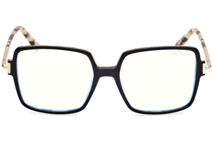 Okulary korekcyjne Tom Ford FT5915-B 005 Kwadratowe Czarne