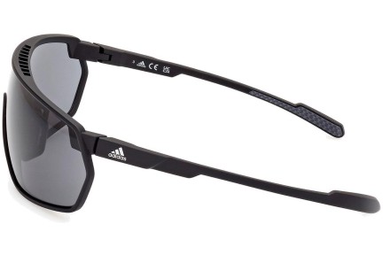 Okulary przeciwsłoneczne Adidas Sport SP0089 02A Nieregularny Czarne