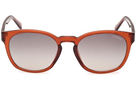 Okulary przeciwsłoneczne Guess GU00083-H 50G Okrągłe Brązowe