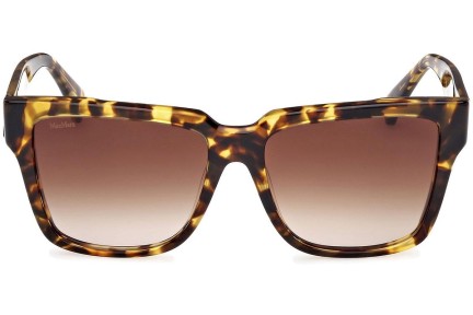 Okulary przeciwsłoneczne Max Mara Glimpse2 MM0078 53F Kwadratowe Havana