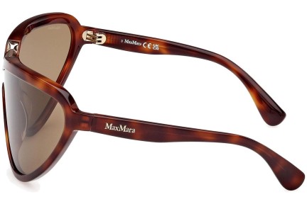 Okulary przeciwsłoneczne Max Mara Emil MM0084 52E Nieregularny Havana