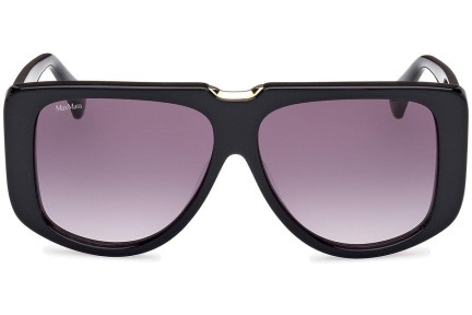 Okulary przeciwsłoneczne Max Mara Spark1 MM0075 01B Kwadratowe Czarne