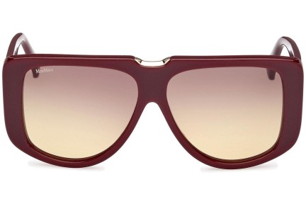 Okulary przeciwsłoneczne Max Mara Spark1 MM0075 69F Kwadratowe Czerwone