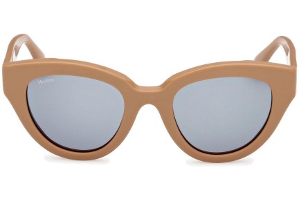 Okulary przeciwsłoneczne Max Mara Glimpse1 MM0077 46N Kocie oczy Brązowe