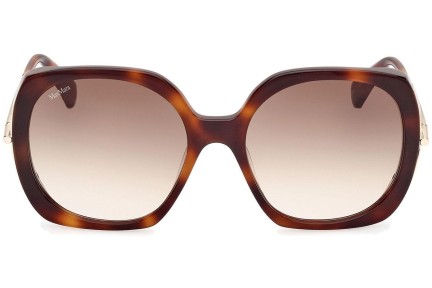 Okulary przeciwsłoneczne Max Mara Malibu9 MM0079 52F Kwadratowe Havana