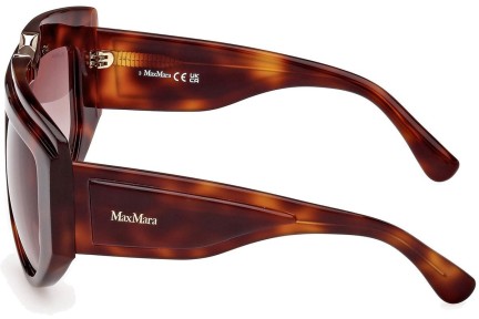 Okulary przeciwsłoneczne Max Mara Orsola MM0083 52F Nieregularny Havana