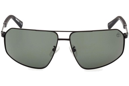 Okulary przeciwsłoneczne Timberland TB9341-H 02R Polarized Pilotki (Aviator) Czarne