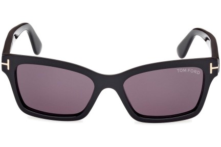 Okulary przeciwsłoneczne Tom Ford Mikel FT1085 01A Kwadratowe Czarne