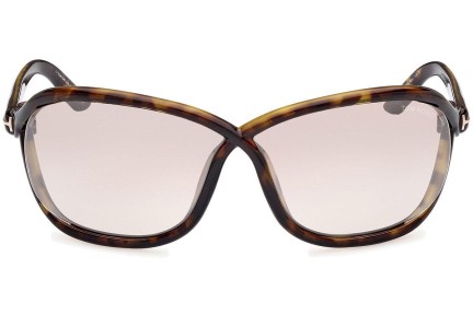 Okulary przeciwsłoneczne Tom Ford Fernanda FT1069 52G Nieregularny Havana