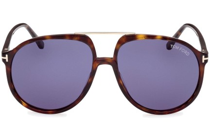 Okulary przeciwsłoneczne Tom Ford Archie FT1079 52V Pilotki (Aviator) Havana