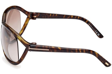 Okulary przeciwsłoneczne Tom Ford Fernanda FT1069 52G Nieregularny Havana