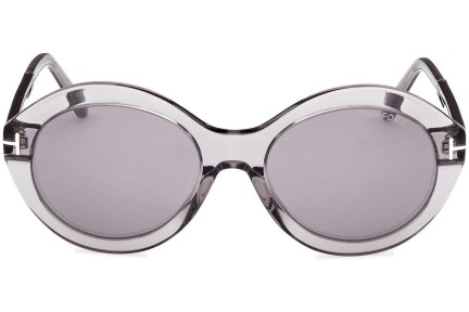 Okulary przeciwsłoneczne Tom Ford Seraphina FT1088 20C Okrągłe Szare