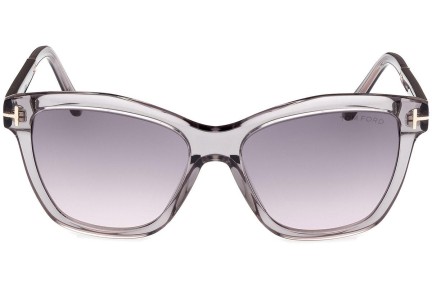 Okulary przeciwsłoneczne Tom Ford Lucia FT1087 20A Kwadratowe Szare