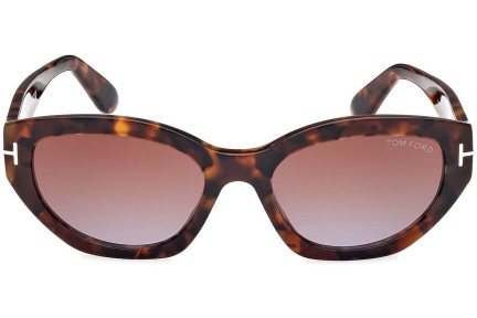 Okulary przeciwsłoneczne Tom Ford Penny FT1086 52F Nieregularny Havana