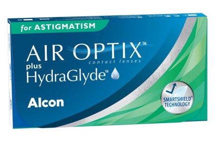 Miesięczne Air Optix plus HydraGlyde for Astigmatism (6 soczewek)