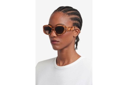 Okulary przeciwsłoneczne Marc Jacobs MJ1099/S 03Y/HA Owalne Brązowe