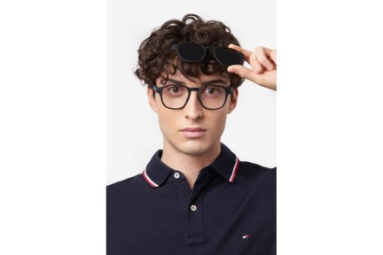 Okulary korekcyjne Tommy Hilfiger TH2085/CS 003/C3 Prostokątne Czarne