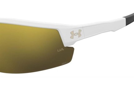 Okulary przeciwsłoneczne Under Armour UASKILLZ/G 7JX/2B Prostokątne Białe