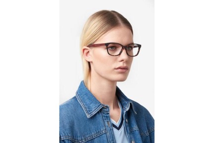 Okulary korekcyjne Tommy Hilfiger TH2108 086 Prostokątne Havana