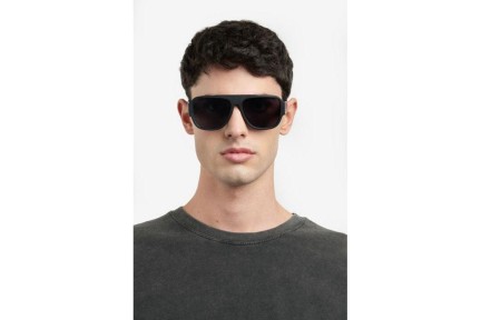 Okulary przeciwsłoneczne Marc Jacobs MARC756/S 003/IR Prostokątne Czarne