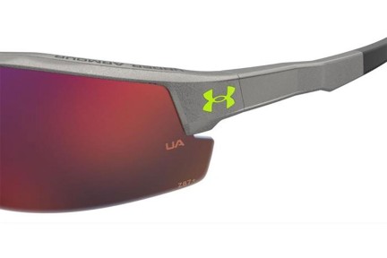 Okulary przeciwsłoneczne Under Armour UASKILLZ/G 4WC/B3 Prostokątne Szare