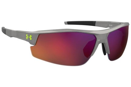 Okulary przeciwsłoneczne Under Armour UASKILLZ/G 4WC/B3 Prostokątne Szare