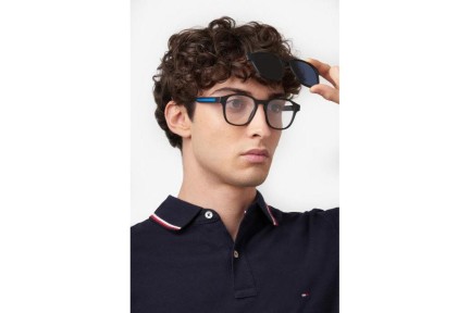 Okulary korekcyjne Tommy Hilfiger TH2085/CS 003/C3 Prostokątne Czarne