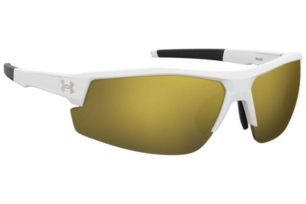 Okulary przeciwsłoneczne Under Armour UASKILLZ/G 7JX/2B Prostokątne Białe