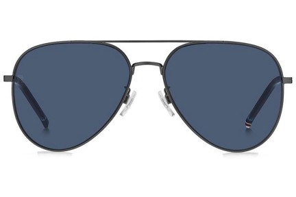 Okulary przeciwsłoneczne Tommy Hilfiger TH2111/G/S R80/KU Pilotki (Aviator) Szare