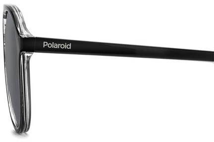 Okulary przeciwsłoneczne Polaroid PLD4162/S 7C5/M9 Polarized Pilotki (Aviator) Czarne