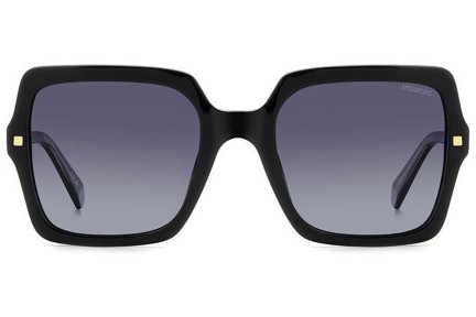 Okulary przeciwsłoneczne Polaroid PLD4165/S/X 807/WJ Polarized Kwadratowe Czarne