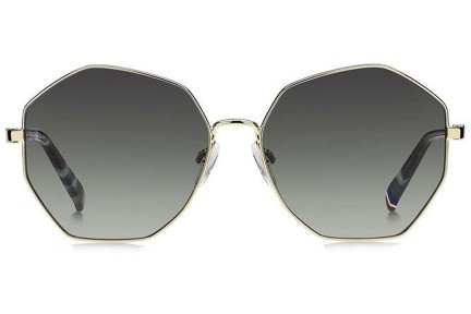 Okulary przeciwsłoneczne Tommy Hilfiger TH2094/S 3YG/IB Kwadratowe Złote