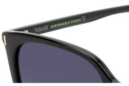 Okulary przeciwsłoneczne Polaroid PLD6218/S 807/WJ Polarized Kwadratowe Czarne