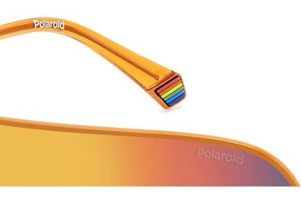 Okulary przeciwsłoneczne Polaroid PLD6222/S L7Q/OZ Polarized Pojedyncze | Shield Pomarańczowe