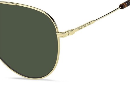 Okulary przeciwsłoneczne Tommy Hilfiger TH2111/G/S J5G/QT Pilotki (Aviator) Złote