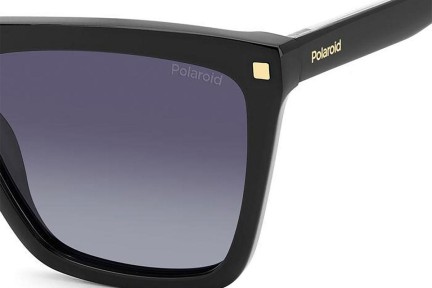 Okulary przeciwsłoneczne Polaroid PLD4164/S/X 807/WJ Polarized Flat Top Czarne