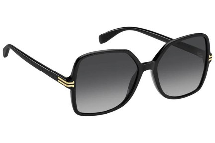 Okulary przeciwsłoneczne Marc Jacobs MJ1105/S 807/9O Kwadratowe Czarne