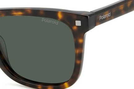 Okulary przeciwsłoneczne Polaroid PLD4167/S/X 086/UC Polarized Prostokątne Havana