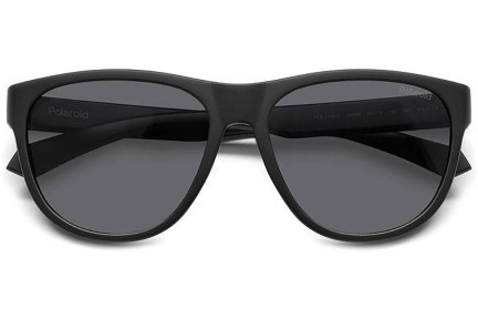 Okulary przeciwsłoneczne Polaroid PLD2156/S 003/M9 Polarized Prostokątne Czarne