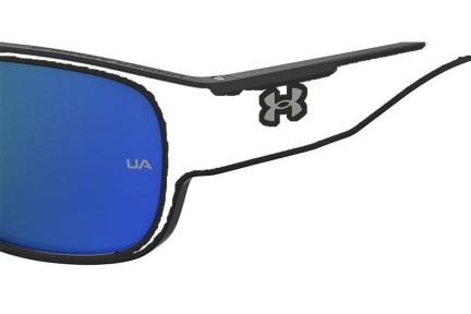 Okulary przeciwsłoneczne Under Armour UASCORCHER 08A/5X Polarized Kwadratowe Czarne