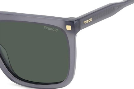 Okulary przeciwsłoneczne Polaroid PLD4166/S/X KB7/UC Polarized Flat Top Szare