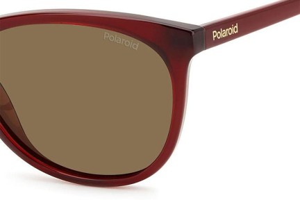 Okulary przeciwsłoneczne Polaroid PLD4161/S LHF/SP Polarized Prostokątne Czerwone